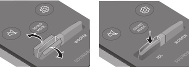 Verwendung der Fernbedienung - Schritt 2