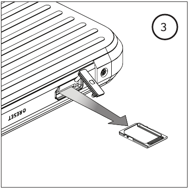 SIM-Karte einlegen - Schritt 3