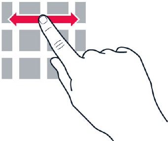 TOUCHSCREEN VERWENDEN - Schritt 1