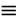 Men&uuml;-Symbol