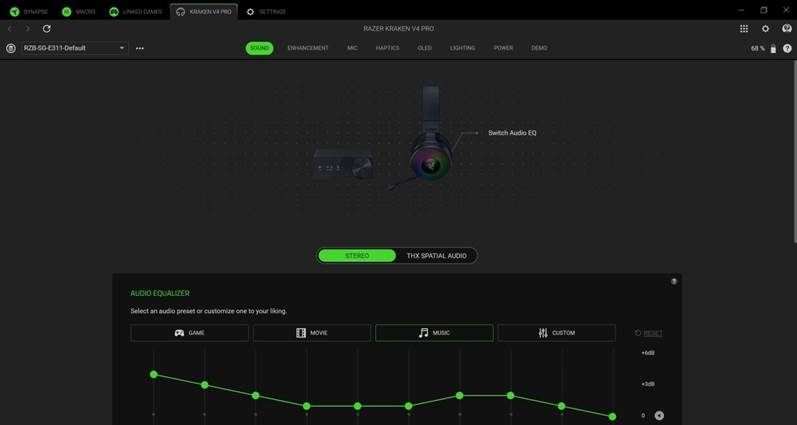 KONFIGURATION IHRES RAZER HEADSETS - Klang
