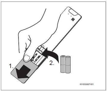 Batterien wechseln