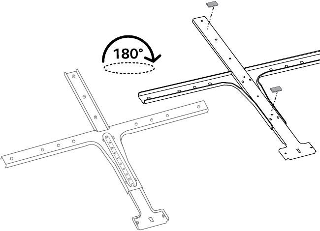 Installation oberhalb des Bildschirms - Schritt 6