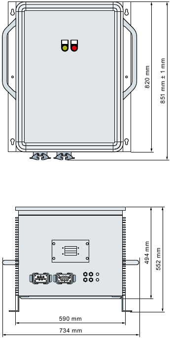 Ma&szlig;zeichnungen - Teil 1 - Schaltschrank
