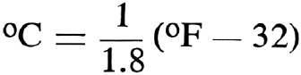 Temperaturumrechnung