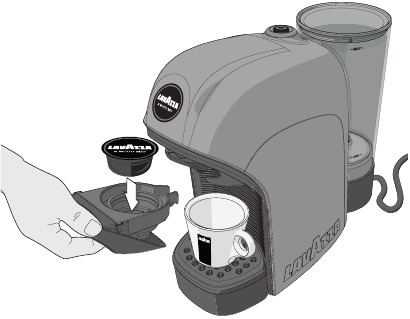 KAFFEEAUSGABE - Schritt 4