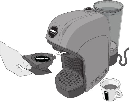 KAFFEEAUSGABE - Schritt 7