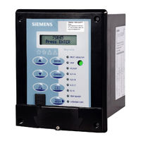 Siemens 7SR45 Betriebsanleitung