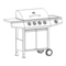 Grills TAINO BASIC 93420 Montageanleitung