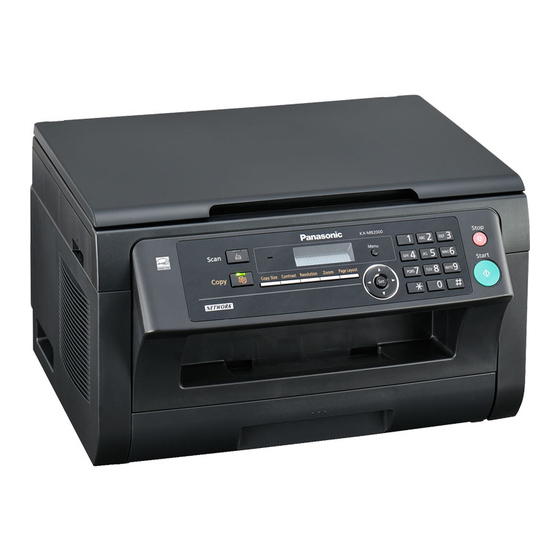 Panasonic KXMB2000GX Handbücher