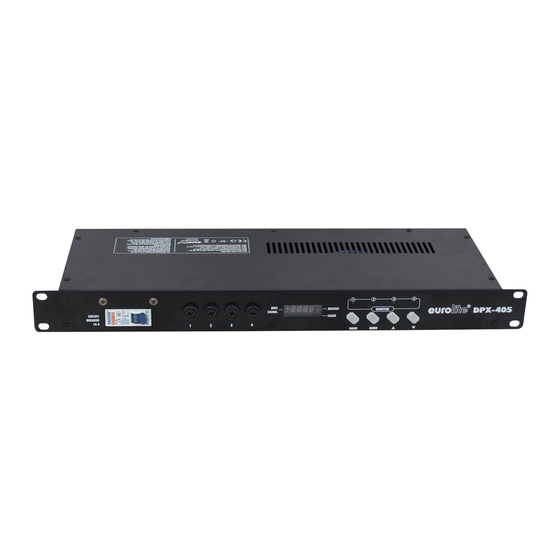 EuroLite DPX-405 DMX Handbücher