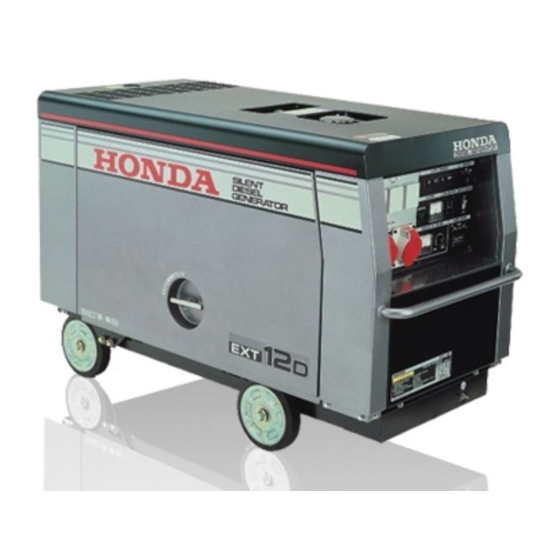 Honda EX10D Handbücher