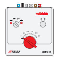 Märklin Delta Control 4 f Bedienungsanleitung