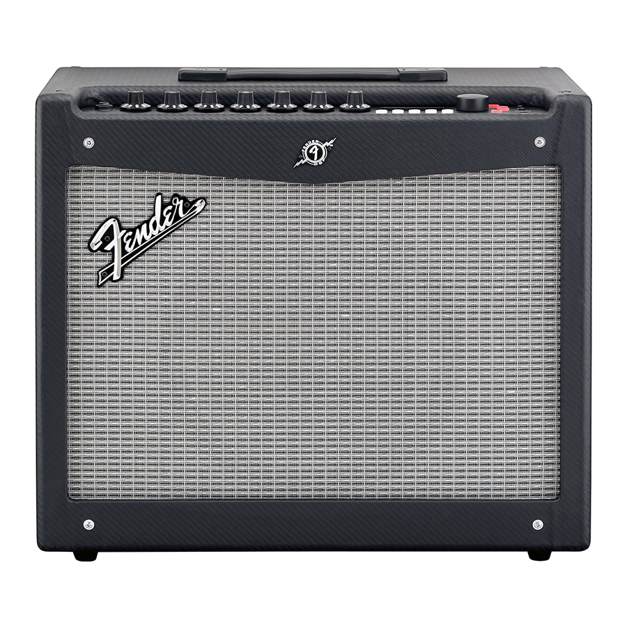 Fender Mustang III (V.2) Handbücher