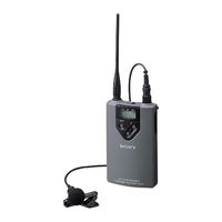 Sony WRT-805A Bedienungsanleitung