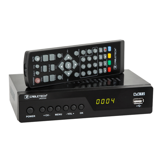 Cabletech URZ0326 Handbücher