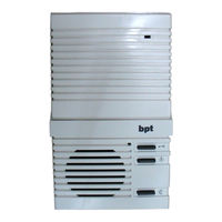 Bpt E/305G Installations Anleitung