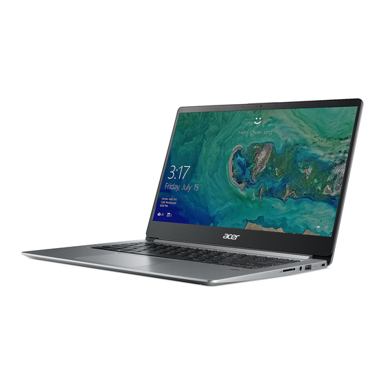 Acer Swift 1 Handbücher