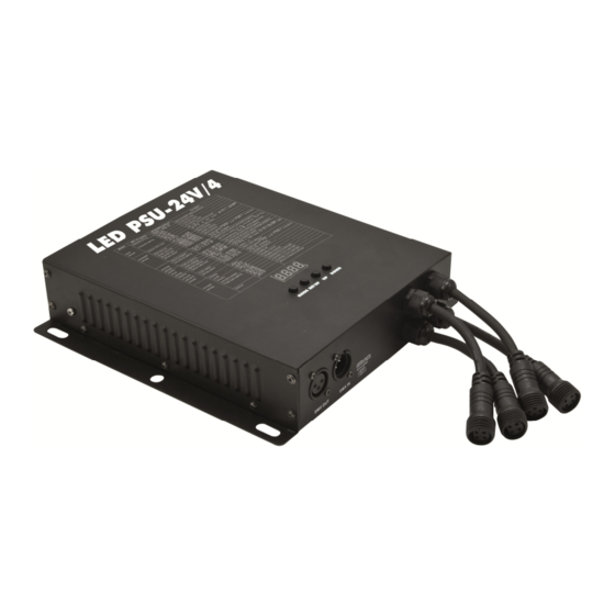 EuroLite LED PSU-24V/4 DC Handbücher