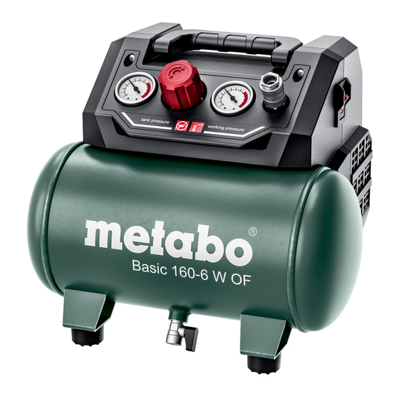 Metabo Basic 160-6 W OF Handbücher