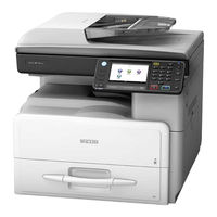 Ricoh Aficio MP 301SP Anwenderanleitung
