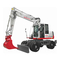 Bagger Takeuchi TB1160W Bedienungsanleitung