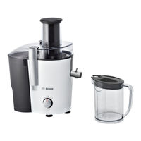 Bosch VitaJuice MES25-Serie Gebrauchsanleitung