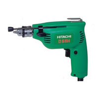 Hikoki D 6SH Bedienungsanleitung
