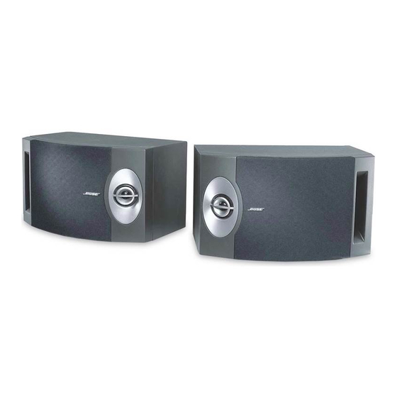 Bose 201 Series V Direct / Reflecting Handbücher