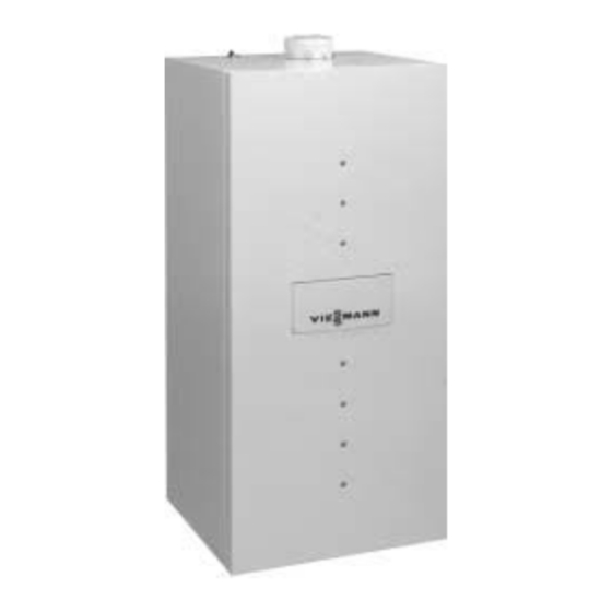 Viessmann VITODENS 222 Typ WS2 Handbücher