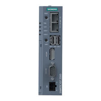 Siemens SIMATIC IOT2050 Montageanleitung
