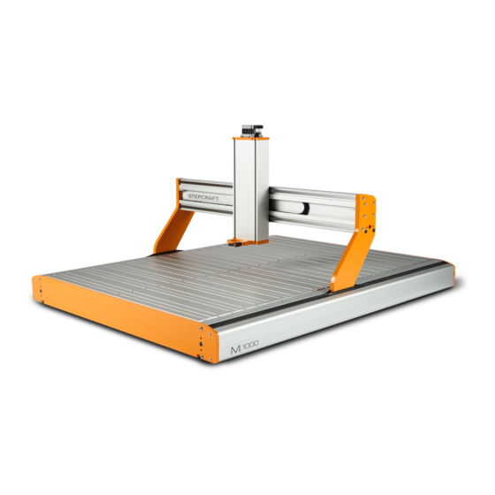 STEPCRAFT M Serie Handbücher
