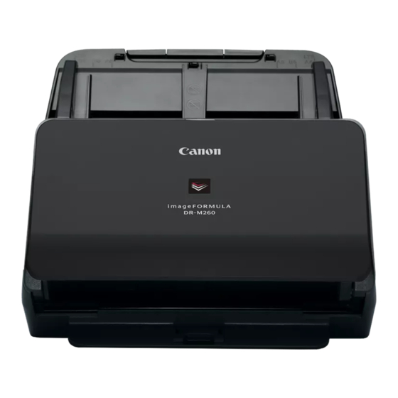 Canon imageFORMULA DR-M260 Handbücher