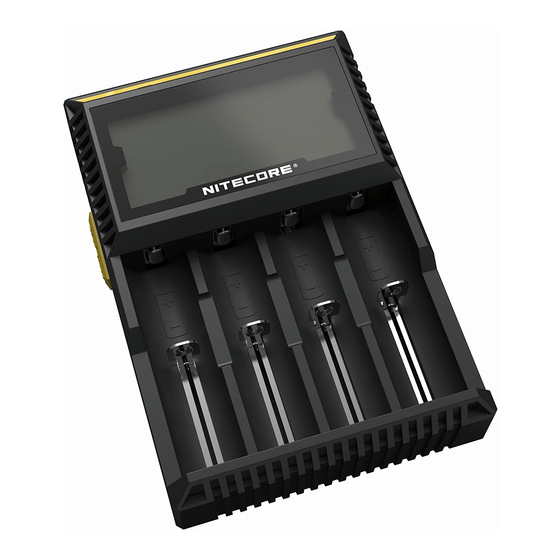 NITECORE Digicharger D4 Handbücher