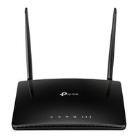 Tp-Link TL-MR6400 V2 Schnellinstallationsanleitung