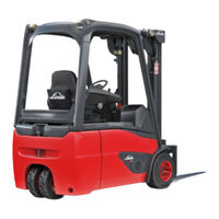 Linde E15 Betriebsanweisung