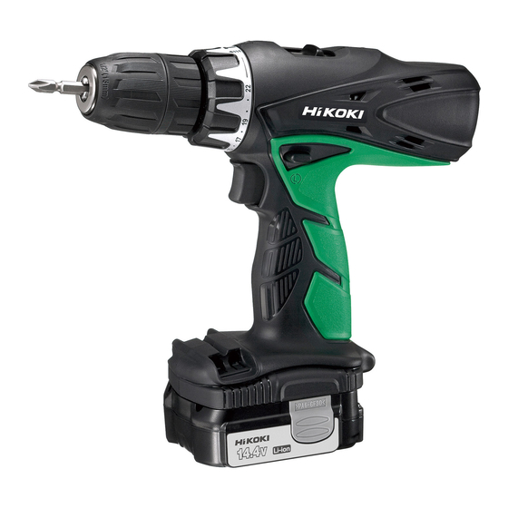 Hitachi DV 14DCL2 Handbücher