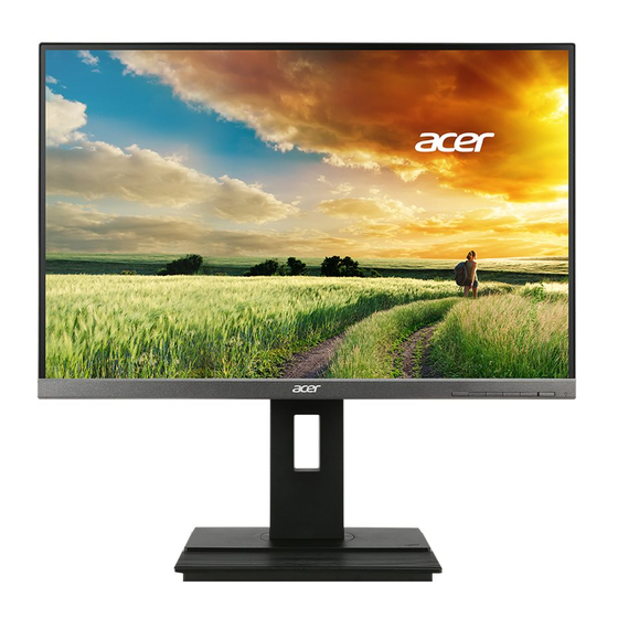 Acer B246WL Handbücher