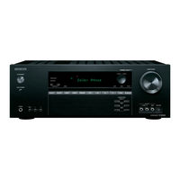 Onkyo TX-SR444 Anleitung