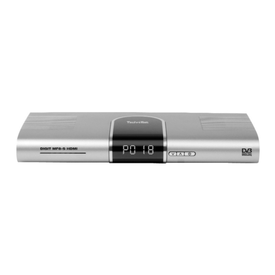 TechniSat Digit MF8-S HDMI Handbücher