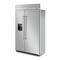 KitchenAid KBSD708MSS - 29.4 Cu. Ft. 48" Einbau-Side-by-Side-Kühlschrank Handbuch