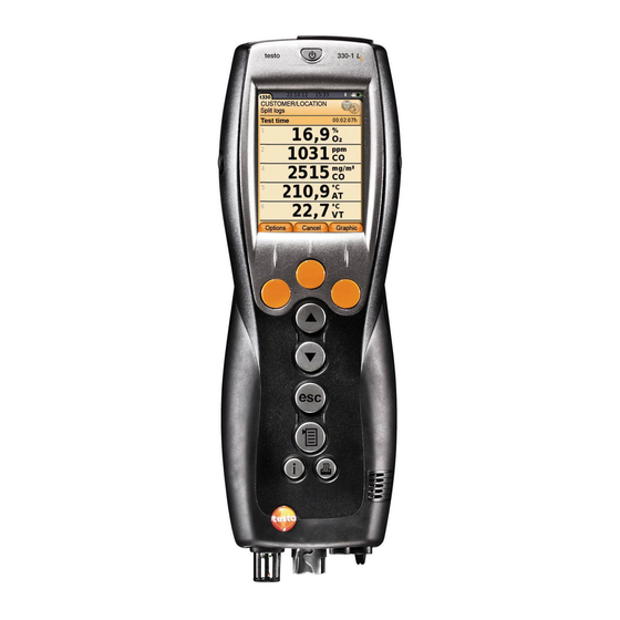 TESTO testo 330-1 ll Handbücher