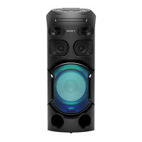 Sony MHC-V41D Bedienungsanleitung
