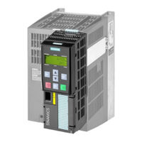 Siemens SINAMICS G120 Funktionshandbuch