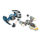 Spielzeuge LEGO SYSTEM STAR WARS TIE FIGHTER & Y-WING Bedienungsanleitung