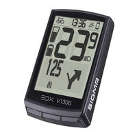 Sigma EOX VIEW 1300 Betriebs- Und Montageanleitung