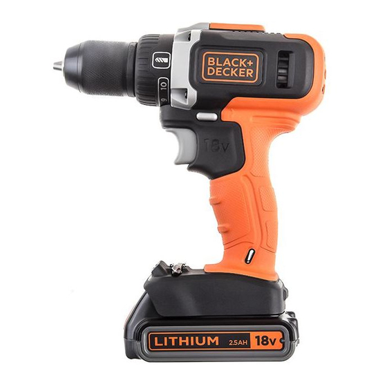 Black+Decker BCD002 Handbücher