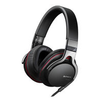Sony MDR-1RNC Bedienungsanleitung