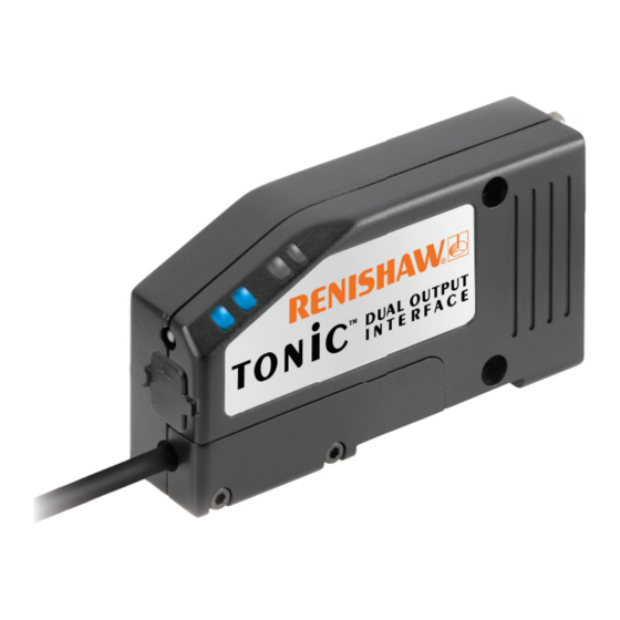 Renishaw Tonic Handbücher