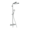 Badausstattung und Badeinrichtung Hansgrohe Crometta E 240 1jet Showerpipe EcoSmart Gebrauchsanleitung, Montageanleitung